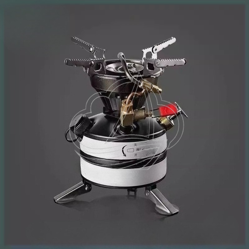 Cooking Outdoor Camping - All-in-One Portable Camping Stove Kit Multi-Fuel
