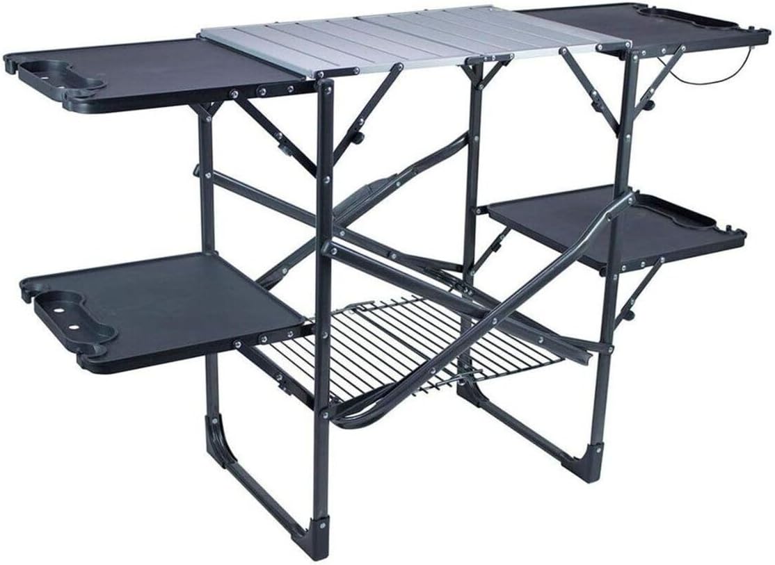 Cooking Outdoor Camping - Slim Fold Portable Camping Kitchen Table