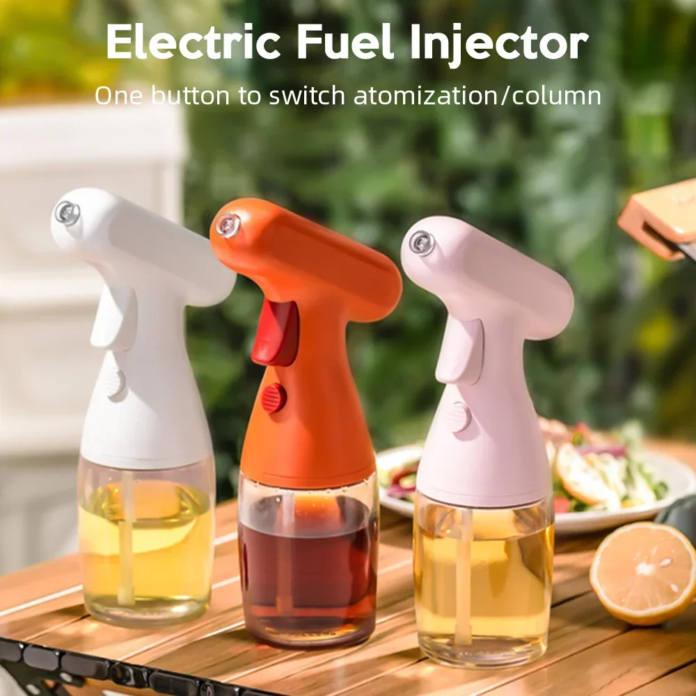 Camping Cooking Electric - 280ml Electric Oil Spray Bottle Kitchen