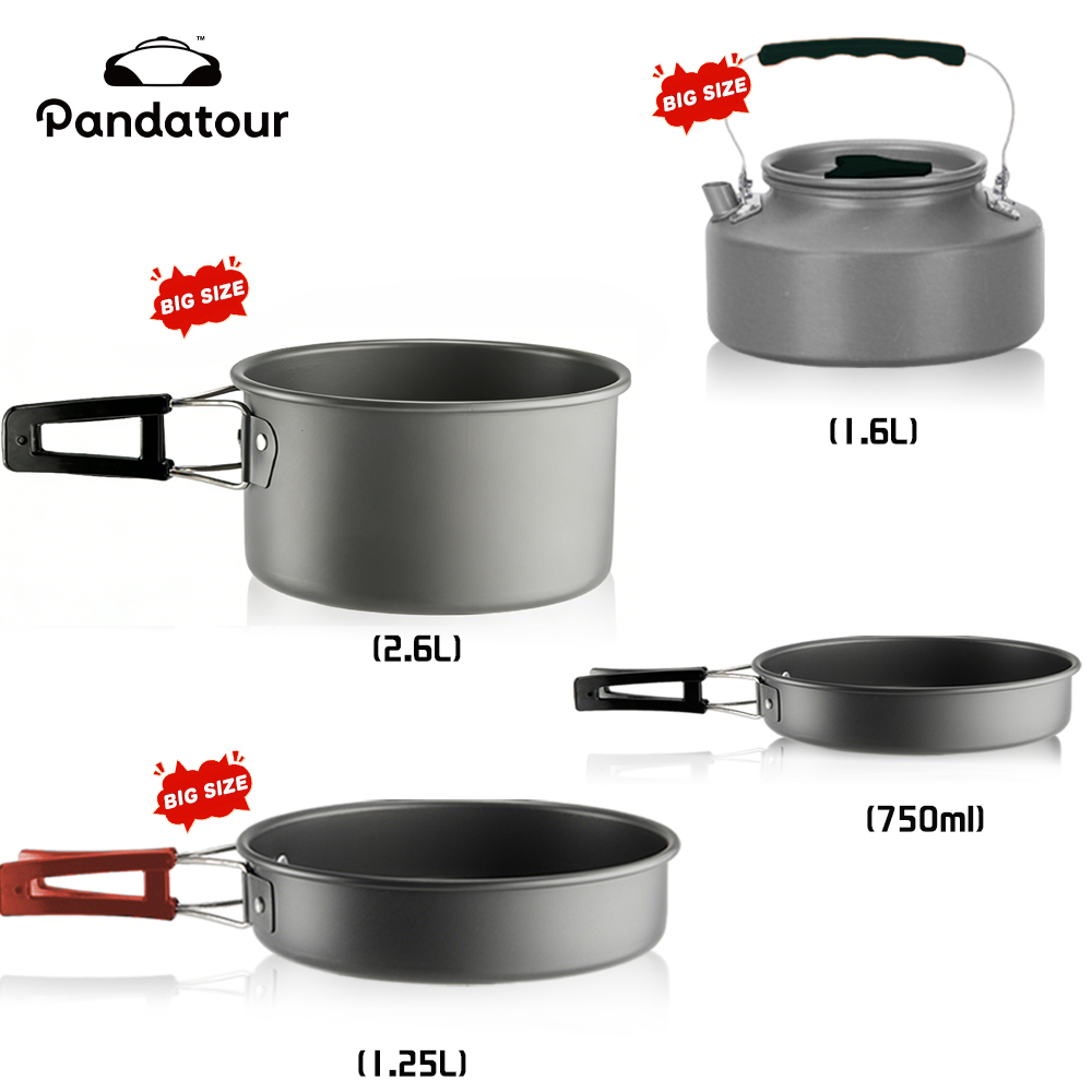 Camping Cooking Candle - Pandatour Camping Cooking Aluminum Outdoor Travel