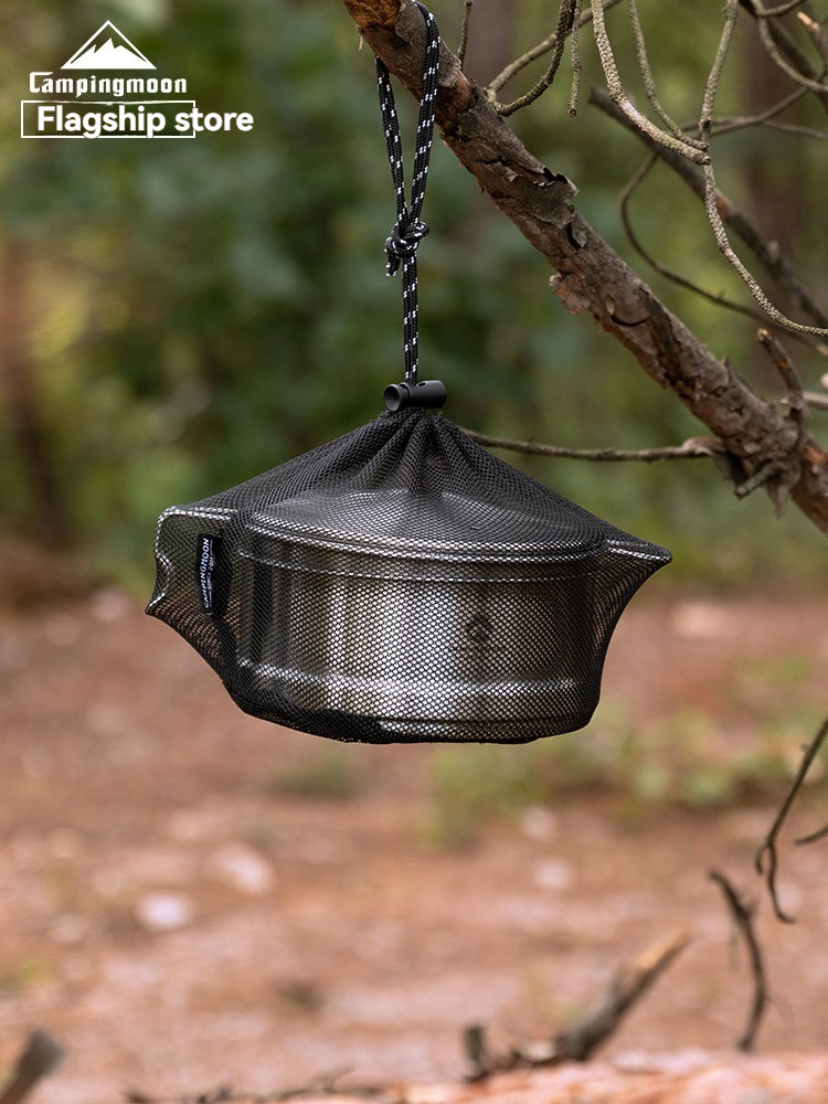 Camping Cooking Snow - CAMPINGMOON Hiking lightweight pot set for