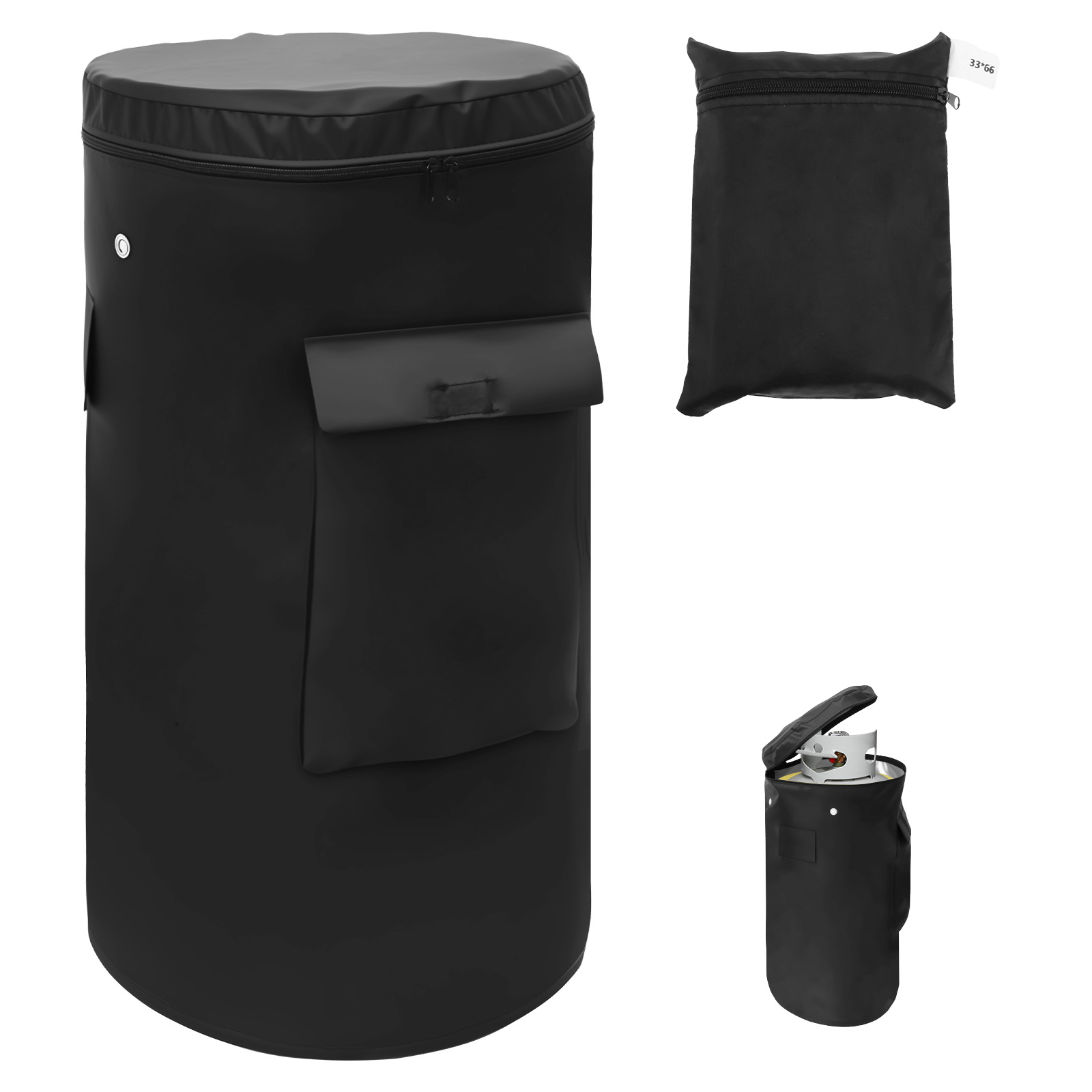 Camping Cooking Gas - Oxford Cloth Propane Tank Cover Ventilated
