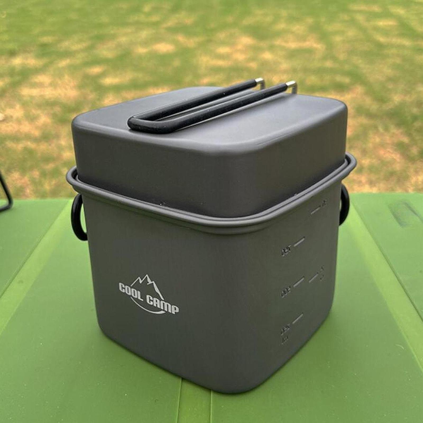Camping Hiking Cooking - Camping Cookware Set Frying Pan Travel