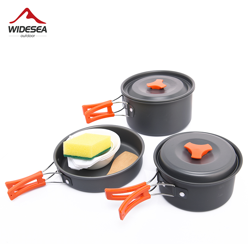 Camping Cooking All In One - Widesea Camping Outdoor Cookware Set Tableware