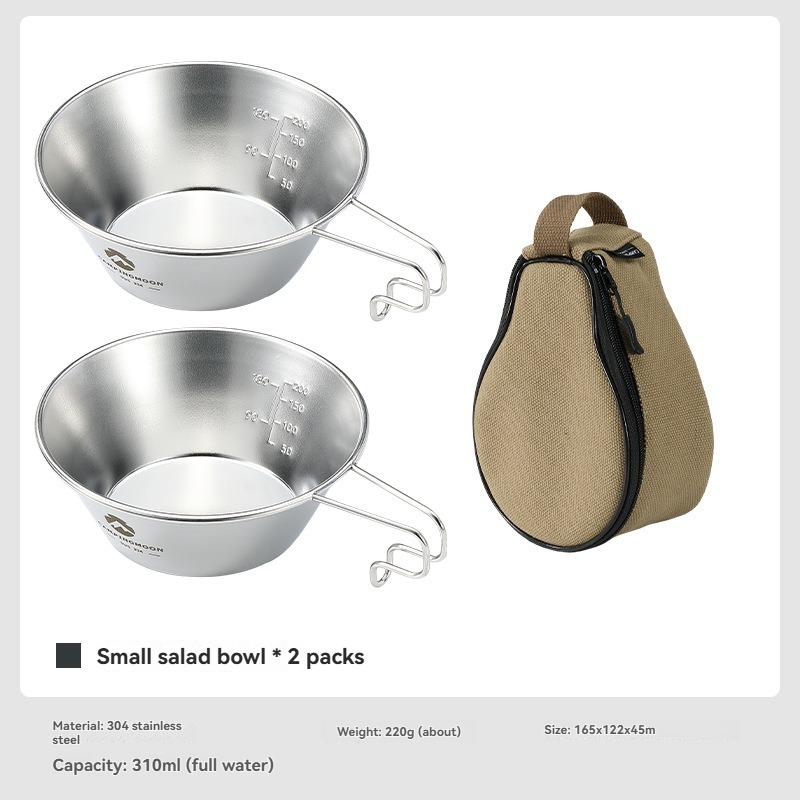 Camping Cooking Snow - CAMPINGMOON S220 Outdoor Supplies: Cooking Bowl,