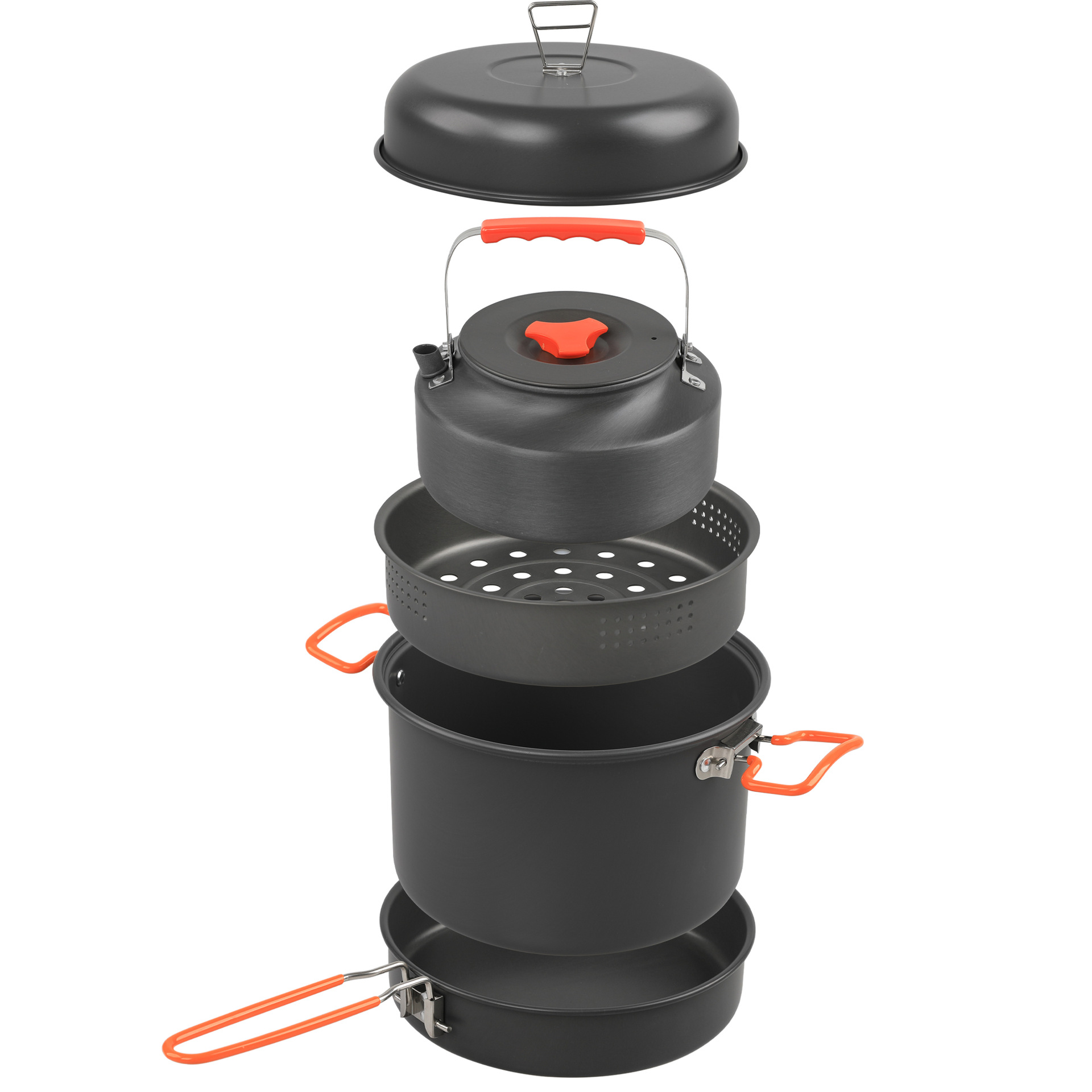 Camping Cooking Pot Set - Outdoor Cookware Set Camping Cooking Pot