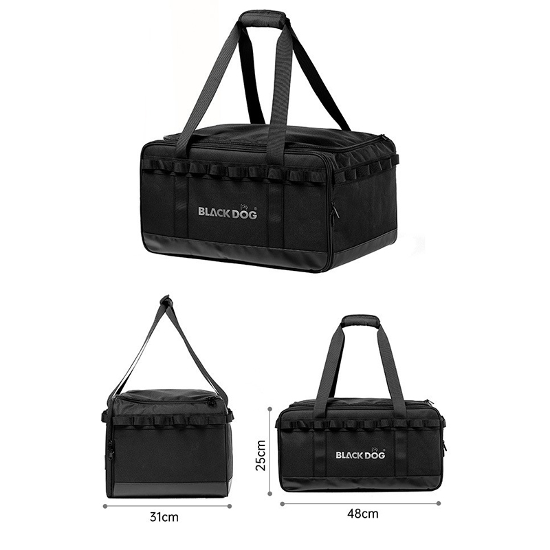 Camping Cooking Organizer - Blackdog Camping Storage Bag 30L Gear