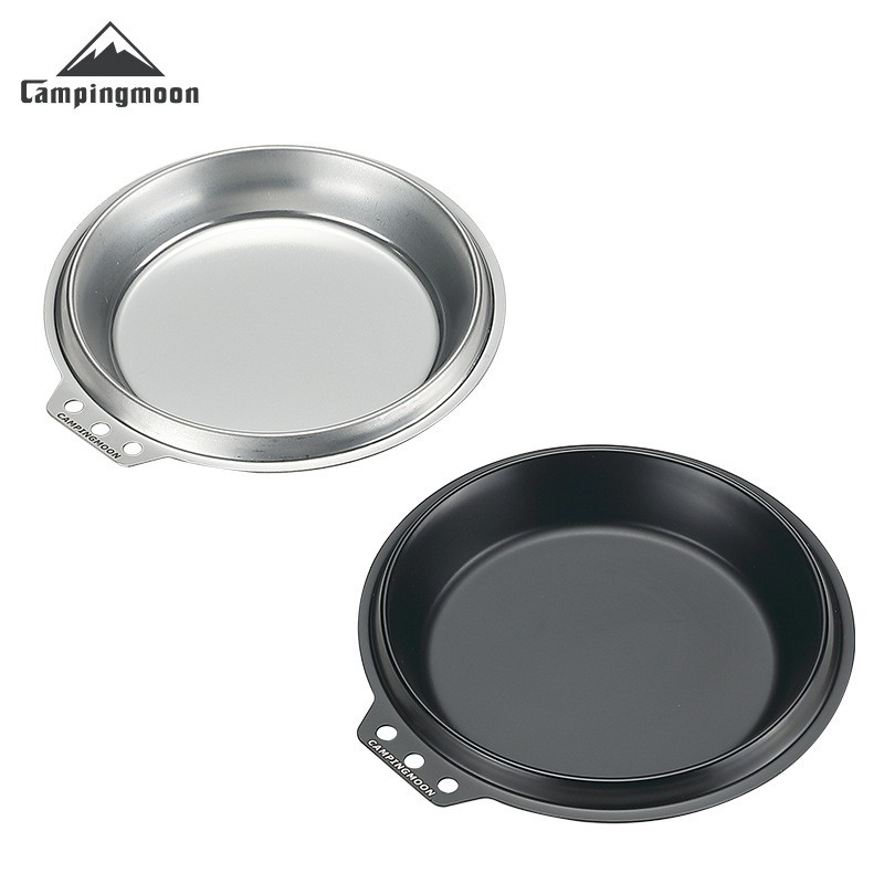 Camping Cooking Snow - CAMPINGMOON S-SD Stainless Steel Deep Snow