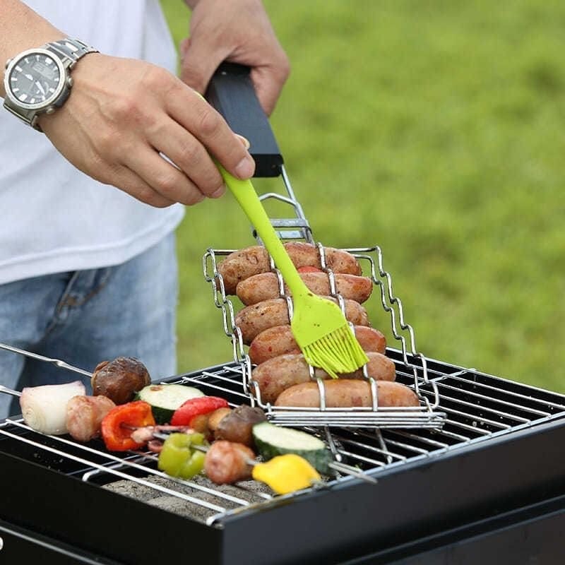 Cooking Outdoor Camping - Portable Camping BBQ Grill Compact Lightweight