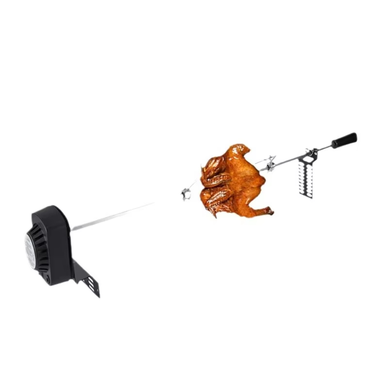 Camping Cooking Electric - Electric BBQ Grill Rotisserie Kit with