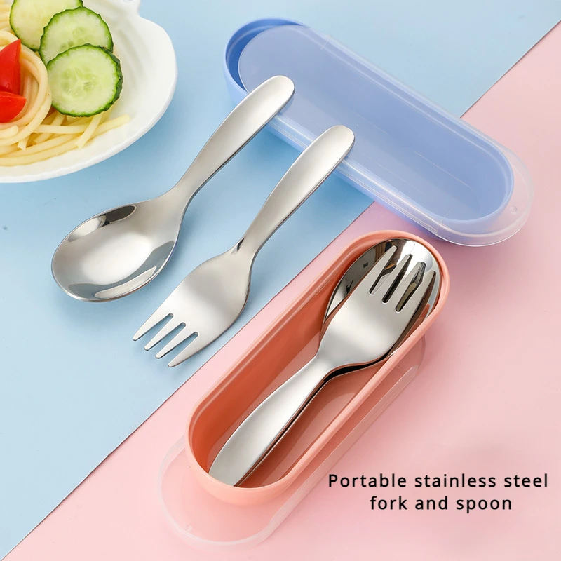 Camping Cooking Set 2 Person - 2 PCS 1 Set Portable Spoon