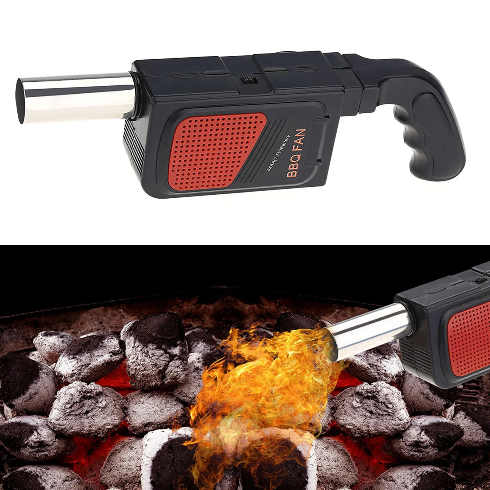Camping Cooking Electric - Portable Handheld Electric BBQ Fan Air
