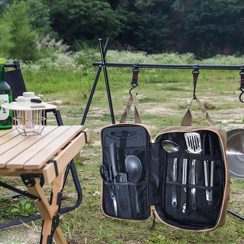 8pcs Camping Kitchen Cookware  - огляд і ціна Camping Cooking Windscreen