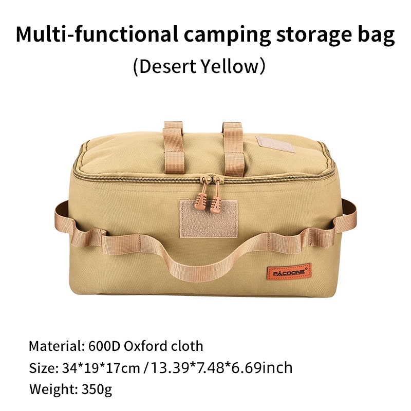 PACOONE Portable Camping Stora - огляд і ціна Camping Cooking Organizer