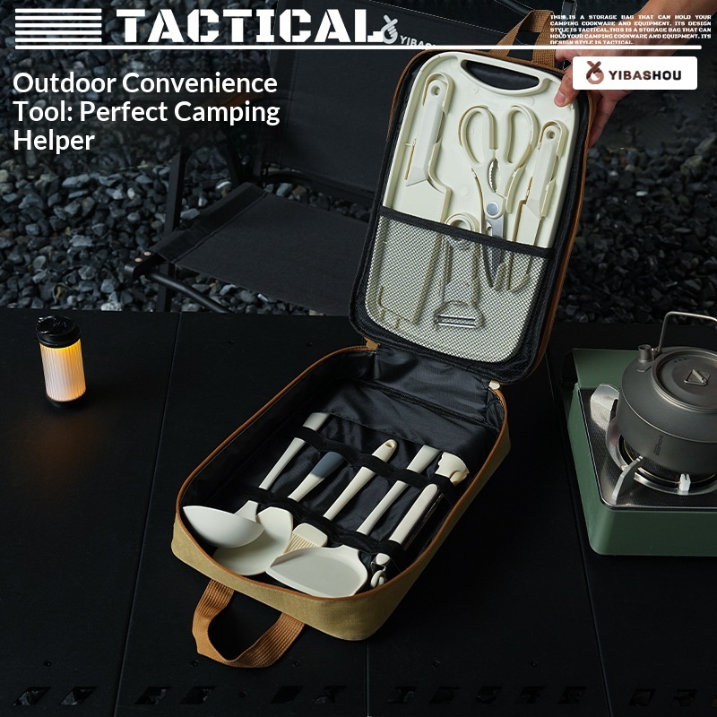 Portable 9Pcs Camping Kitchenw - огляд і ціна Camping Cooking Windscreen