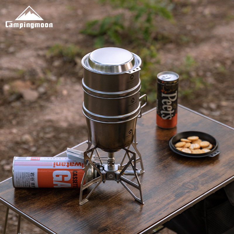 CAMPINGMOON S-SD Thickened Sta - огляд і ціна Camping Cooking Snow