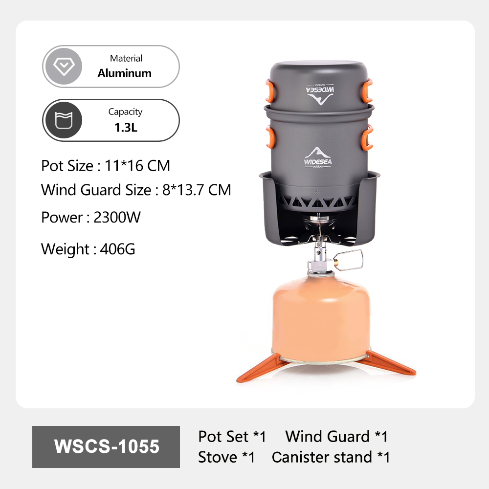 Widesea Portable Camping Stove - огляд і ціна Camping Cooking All In One
