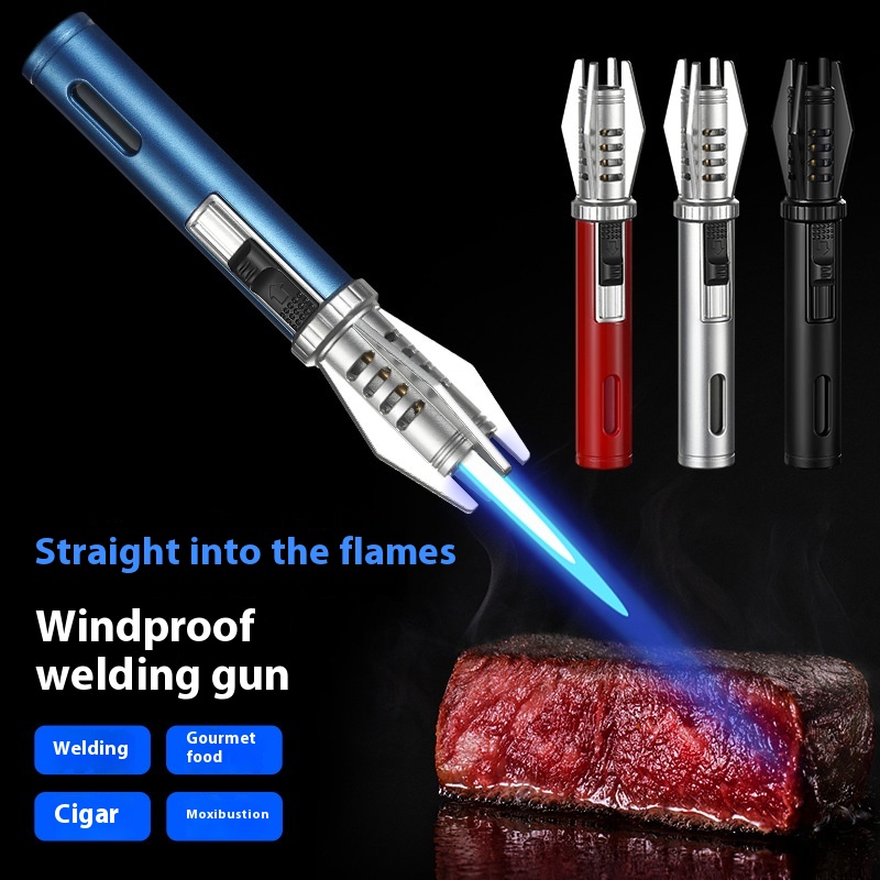 Metal Windproof Jet Flame Ligh - огляд і ціна Camping Cooking Gas