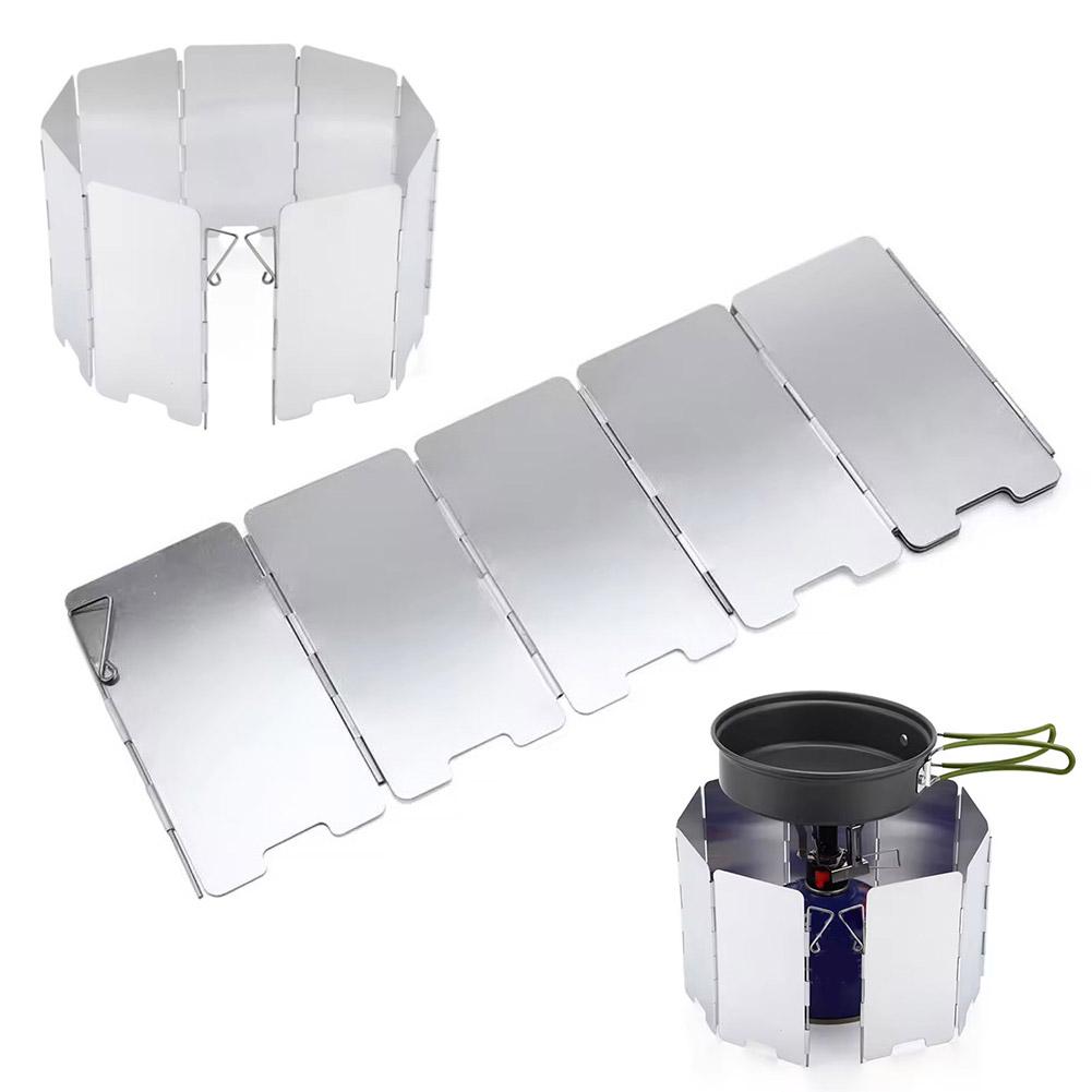 Outdoor Foldable Wind Shield C - огляд і ціна Camping Cooking Windscreen