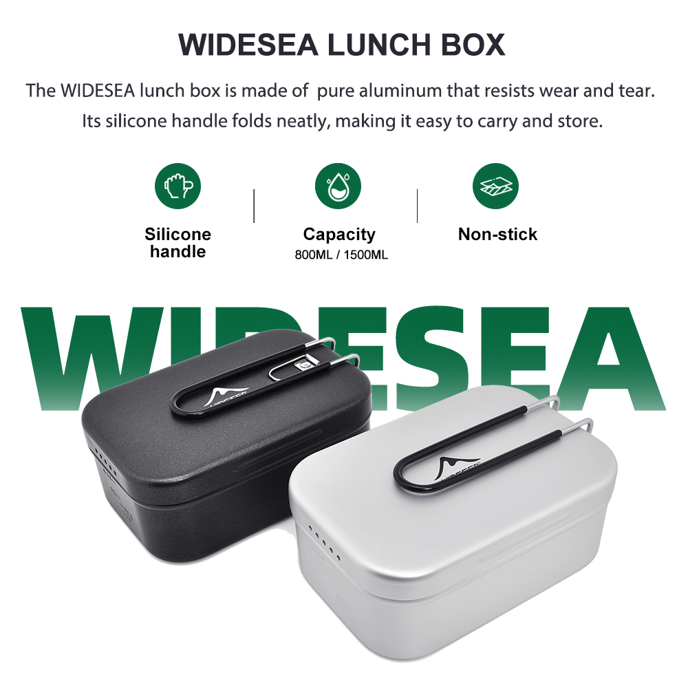Pure Aluminum Lunch Box with P - огляд і ціна Camping Cooking Candle