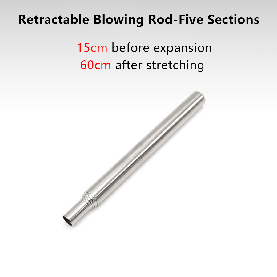 Stainless Steel Blowpipe Pocke - огляд і ціна Camping Cooking Candle