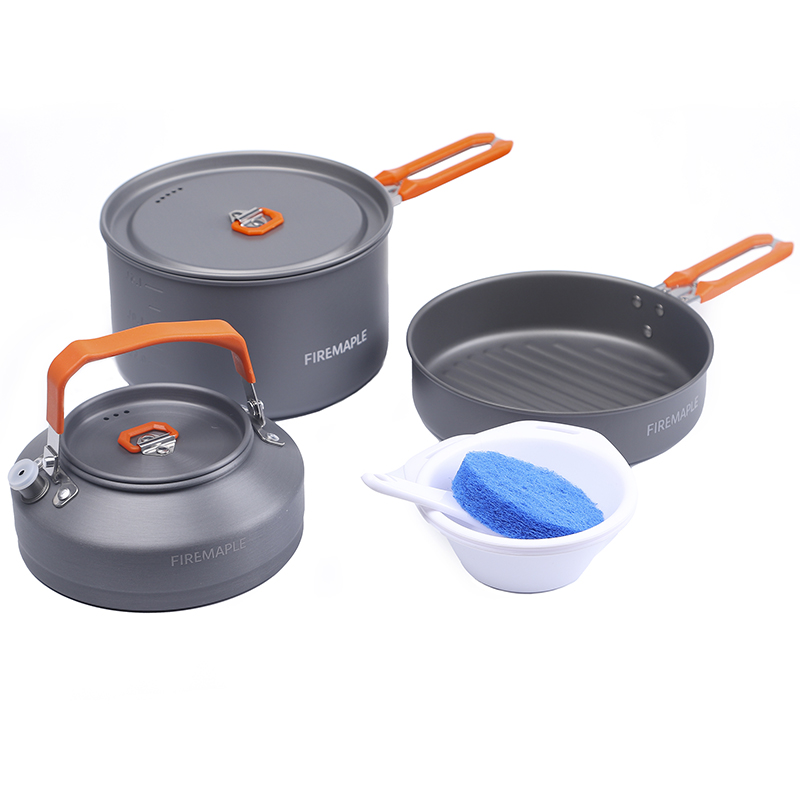 Fire Maple 2-3 Person Cutlery  - огляд і ціна Camping Cooking Set 2 Person