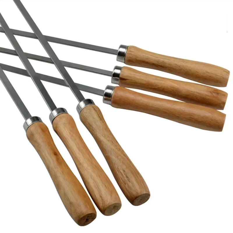6Pcs 42cm Stainless Steel Flat - огляд і ціна Camping Cooking Candle
