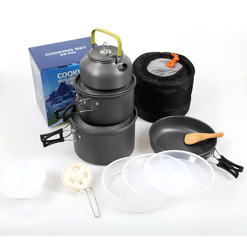 Outdoor Camping Cooking Set No - огляд і ціна Camping Cooking Set 2 Person