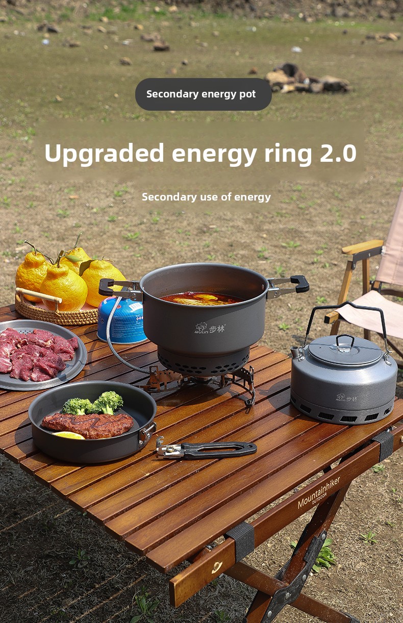 Bulin's new 2026outdoor picnic - огляд і ціна Camping Cooking Pot Set