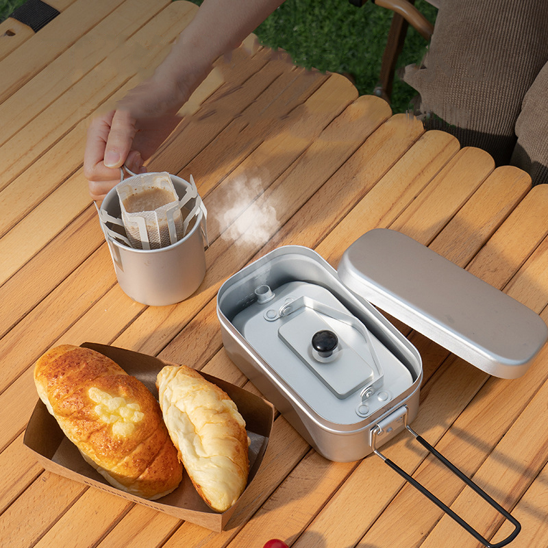Ultralight Portable Picnic Cam - огляд і ціна Camping Cooking Pot Set