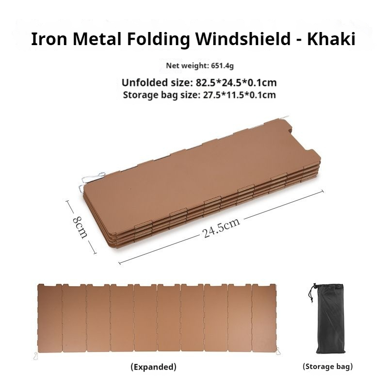 Outdoor Camping Windproof 10 P - огляд і ціна Camping Cooking Windscreen