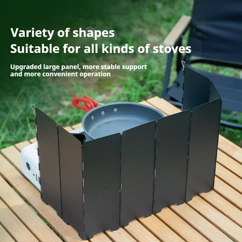 Outdoor Camping Windproof 10 P - огляд і ціна Camping Cooking Windscreen