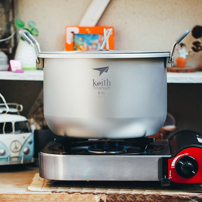 Keith-Camping Cooking Set, Tit - огляд і ціна Camping Cooking Pot Set