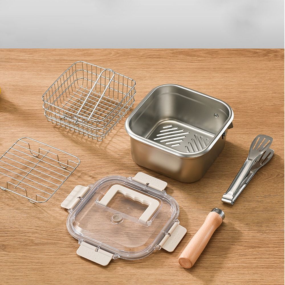 Portable Stainless Steel Fryin - огляд і ціна Camping Cooking Candle