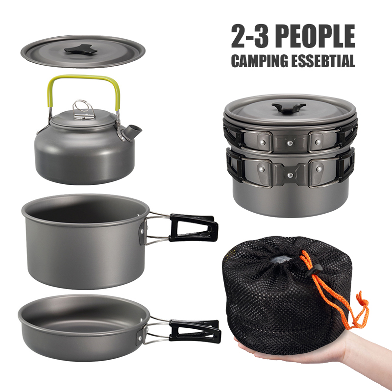 WESTTUNE Camping Cookware Kit  - огляд і ціна Camping Hiking Cooking
