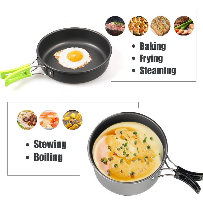 WESTTUNE Camping Cookware Kit  - огляд і ціна Camping Hiking Cooking