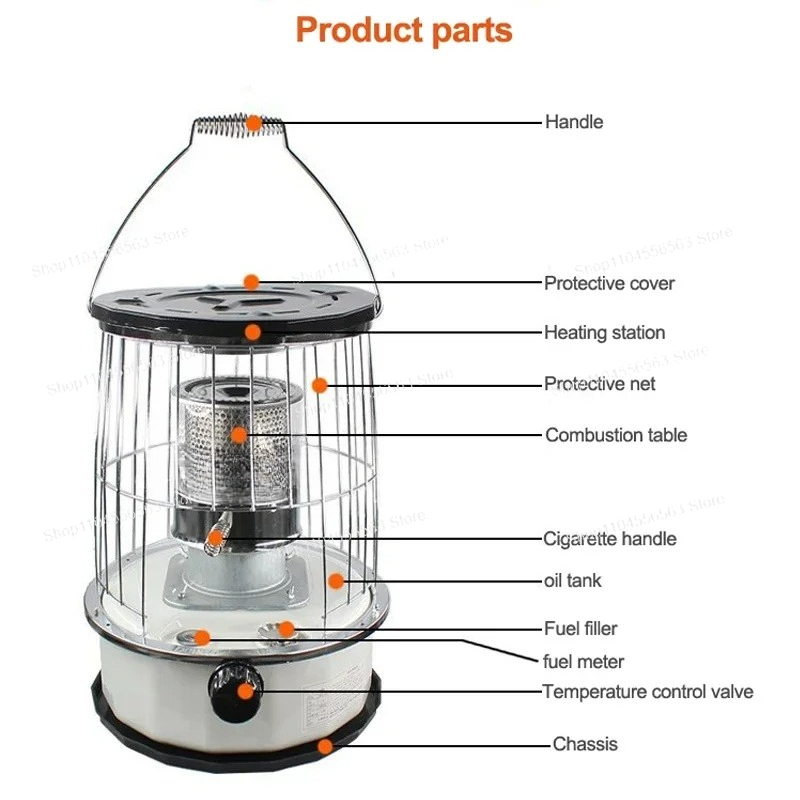 Portable Heater Ice Fishing Ca - огляд і ціна Cooking Outdoor Camping