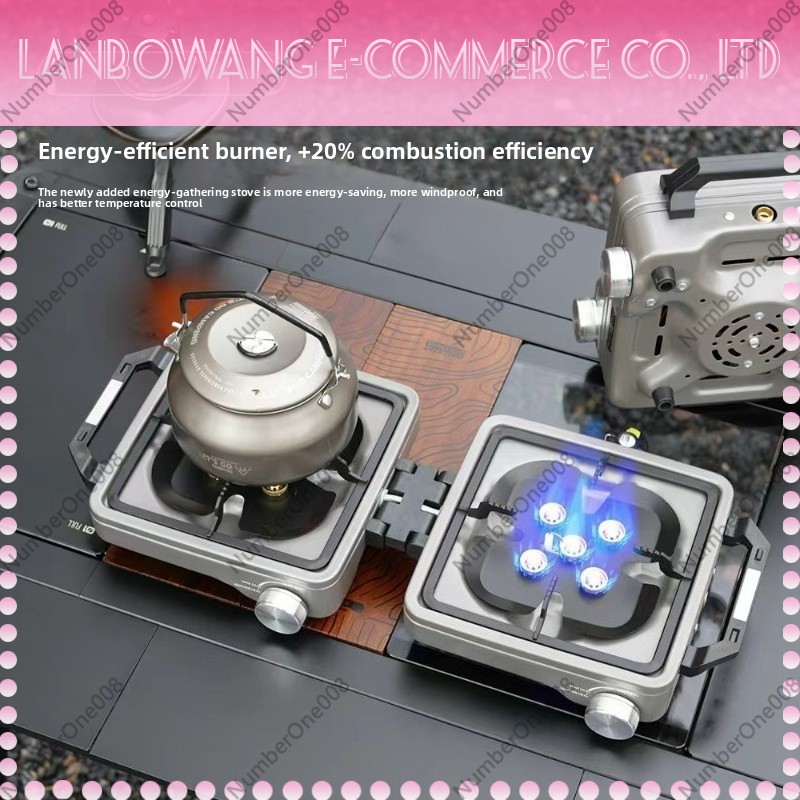 Outdoor Dual Burner High Power - огляд і ціна Camping Cooking Gas