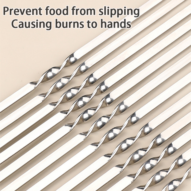 10/15Pcs Stainless Steel Barbe - огляд і ціна Camping Cooking Candle