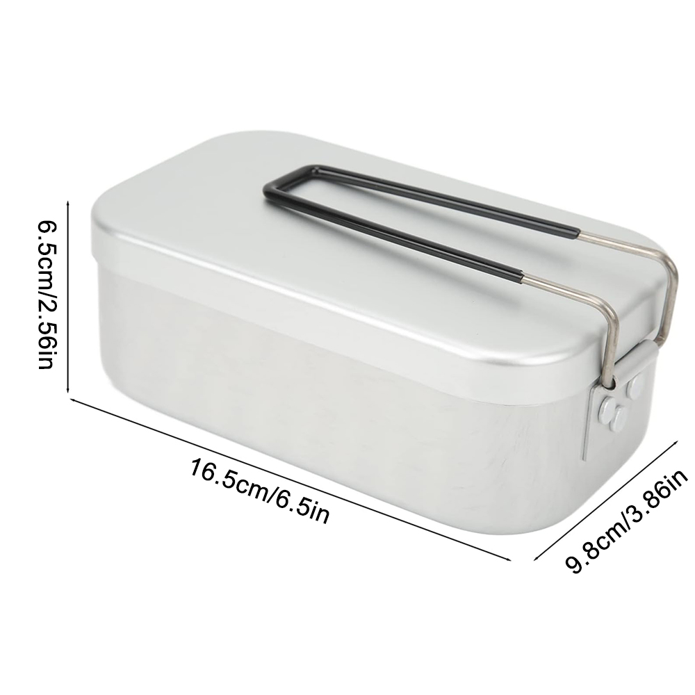 800ML Aluminum Lunch Boxes Out - огляд і ціна Camping Cooking Organizer