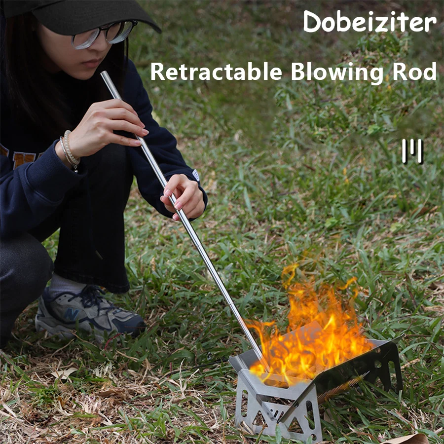 Stainless Steel Blowpipe Pocke - огляд і ціна Camping Cooking Candle