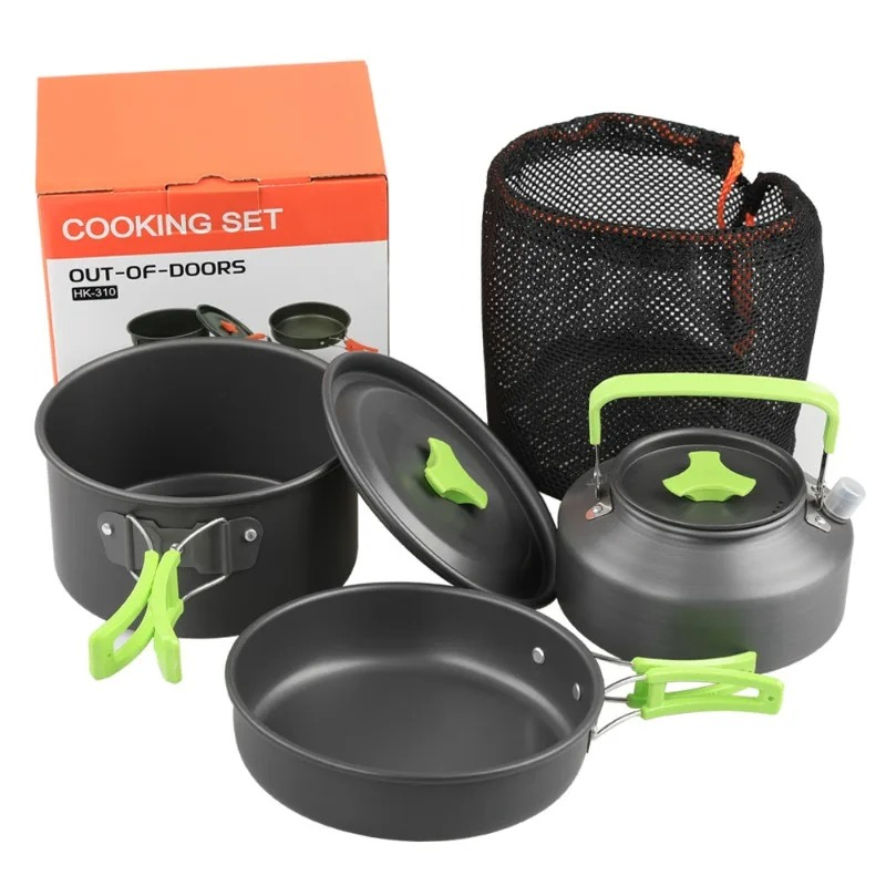 Camping Cooking Set, Outdoor K - огляд і ціна Camping Cooking Kitchen Set