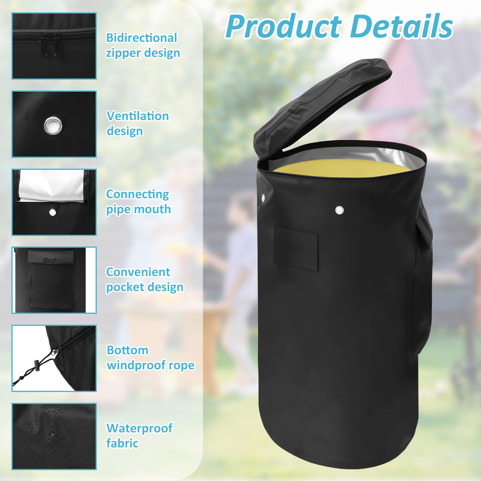 Oxford Cloth Propane Tank Cove - огляд і ціна Camping Cooking Gas