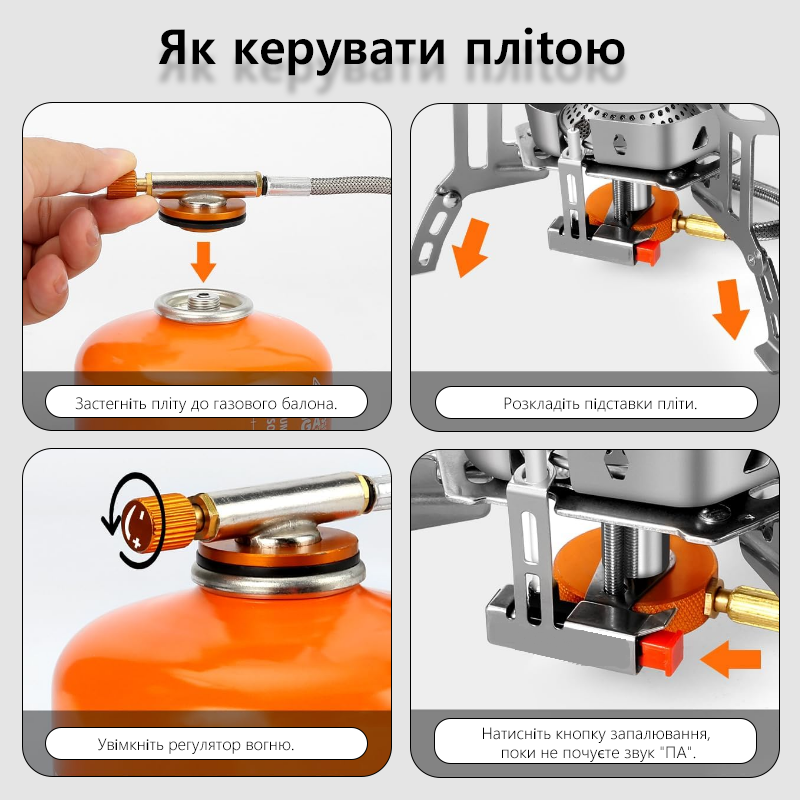TARKA 3800W Camping Gas Stove  - огляд і ціна Camping Cooking Gas