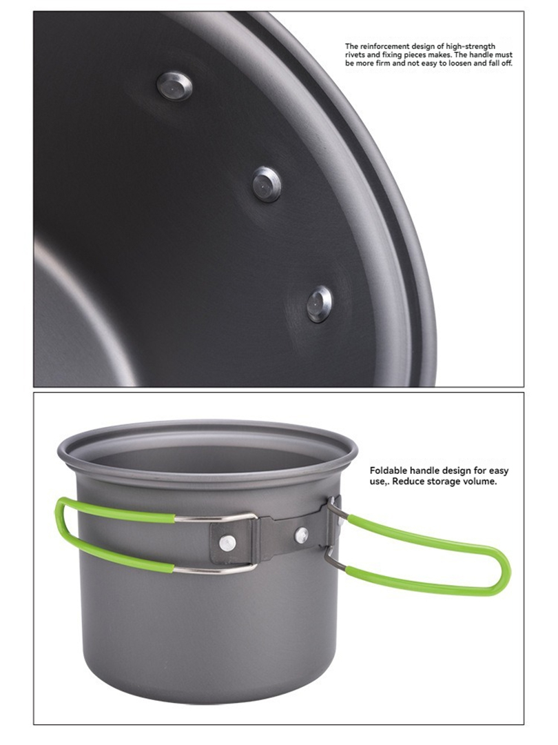 BRS-T15A Camping Cookware Mess - огляд і ціна Camping Hiking Cooking