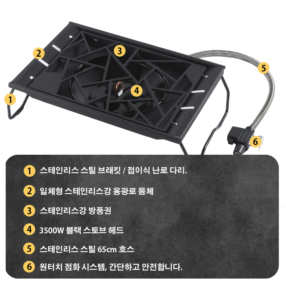 Pandatour Camping IGT Stove 65 - огляд і ціна Camping Cooking Gas