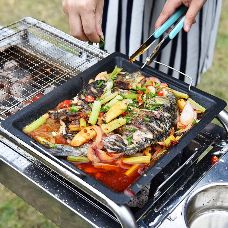Outdoors Thick Square Grill Pa - огляд і ціна Camping Cooking Candle