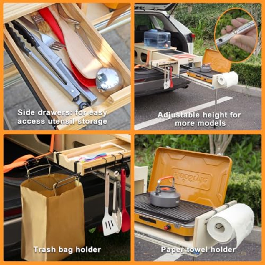 Overland Kitchen Slide-Out Sys - огляд і ціна Camping Cooking All In One