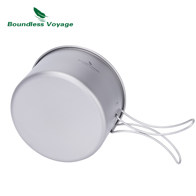 Boundless Voyage Titanium Pot  - огляд і ціна Camping Cooking Pot Set