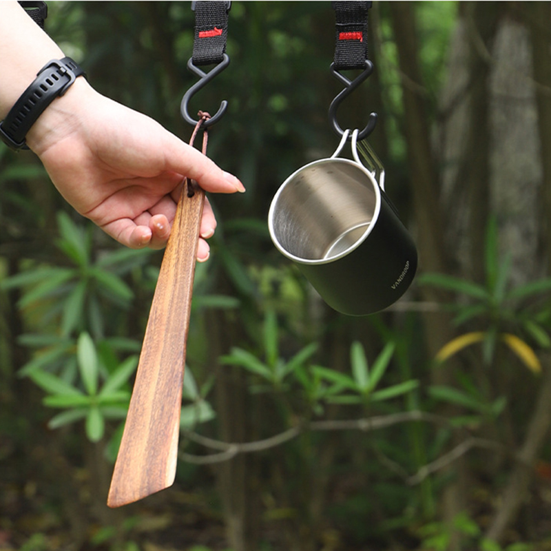 Wooden Spatula Portable Turner - огляд і ціна Camping Cooking Windscreen